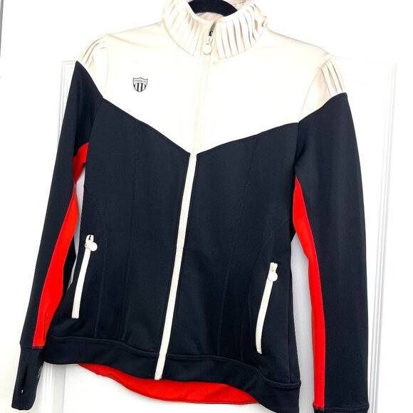 Unbridled Jacket Athletic Zip-Up Jacket Thumb Holes Size M Designed Miami - Picture 1 of 14